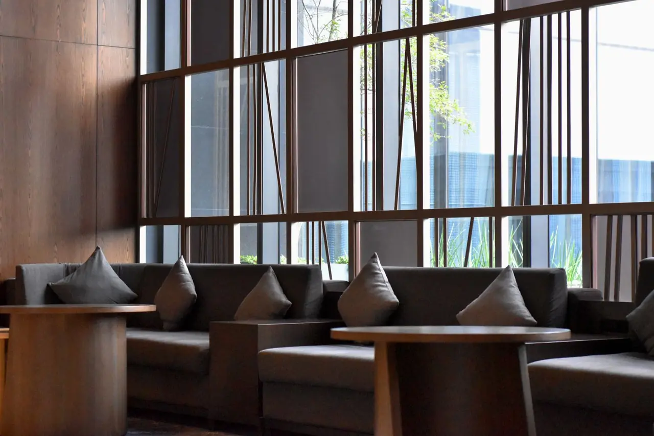 Luksuriøst casinohotell interiør